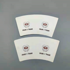 GSM WaterProof Paper Cup Fan Oilproof Disposable For Beverage